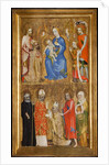 Votive Panel of Archbishop Jan Očko from Vlašim, before 1371 by Anonymous Anonymous
