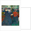 At the Moulin Rouge Two Women Walzing, 1892 by Henri de Toulouse-Lautrec
