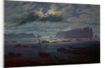 The Northern Sea in Moonlight, 1823-24 by Caspar David Friedrich