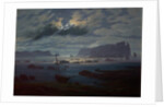 The Northern Sea in Moonlight, 1823-24 by Caspar David Friedrich