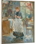 In the Dining Room, 1886 by Berthe Morisot
