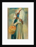 Girl with a Basket of Oranges, c.1889 by Pierre Auguste Renoir