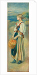 Girl with a Basket of Oranges, c.1889 by Pierre Auguste Renoir
