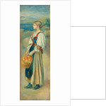 Girl with a Basket of Oranges, c.1889 by Pierre Auguste Renoir