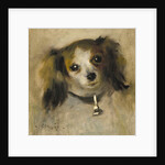 Head of a Dog, 1870 by Pierre Auguste Renoir