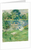 Girl in a Boat with Geese, 1889 by Berthe Morisot