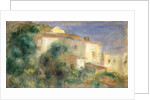 Maison de la Poste, Cagnes, 1906-7 by Pierre Auguste Renoir