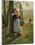 Goose Girl, c.1880 by Vaclav (1851-1901) Brozik