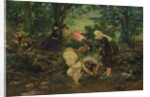 Company in the Country, 1889 by Vojtech Hynais