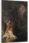 Fairies by the Brook, 1895 by Max Pirner