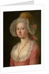 Portrait of a Lady with a Bonnet, 1785 by Jan Jahn