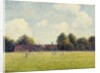 Hampton Court Green, 1891 by Camille Pissarro