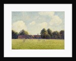 Hampton Court Green, 1891 by Camille Pissarro