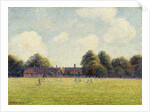 Hampton Court Green, 1891 by Camille Pissarro