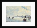 Charing Cross Bridge, London, 1890 by Camille Pissarro