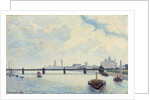 Charing Cross Bridge, London, 1890 by Camille Pissarro