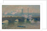 Waterloo Bridge, Gray Day, 1903 by Claude Monet