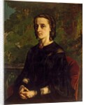 Portrait of Mme de Brayer or the Polish Exile, 1858 by Gustave Courbet by Gustave Courbet