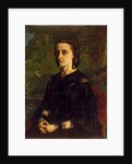 Portrait of Mme de Brayer or the Polish Exile, 1858 by Gustave Courbet by Gustave Courbet