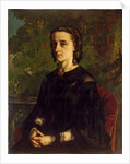 Portrait of Mme de Brayer or the Polish Exile, 1858 by Gustave Courbet by Gustave Courbet