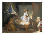 The Visit to the Nursery, c. 1775 by Jean-Honore Fragonard