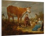 Children and a Cow, 1635-39 by Aelbert (attr.to) Cuyp