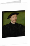 Portrait of a Bearded Man in Black, c.1540 by Corneille de Lyon (attr. to)