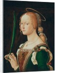 Saint Justina of Padua, c.1490 by Bartolomeo Montagna