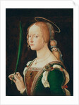 Saint Justina of Padua, c.1490 by Bartolomeo Montagna