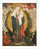 Virgin and Child on a Crescent Moon from Deštná, c.1450 by Bohemian School
