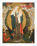 Virgin and Child on a Crescent Moon from Deštná, c.1450 by Bohemian School