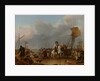 The Arrival of Stadholder-King Willem III in the Oranjepolder on 31 January 1691, 1692 by Ludolf I Backhuysen