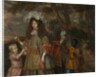 Portrait of Maria of Orange with Hendrik van Zuijlestein and a Servant, 1665 by Jan Mytens or Mijtens