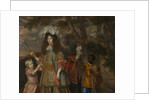 Portrait of Maria of Orange with Hendrik van Zuijlestein and a Servant, 1665 by Jan Mytens or Mijtens