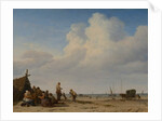 Beach View, 1663-65 by Adriaen van de Velde