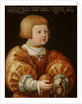 Portrait of Maximilian of Austria Aged Three, 1630 by Jakob Seisenegger