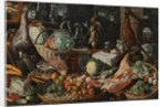 Kitchen Scene with Christ at Emmaus, c.1560-65 by Joachim Beuckelaer or Bueckelaer