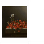 Still Life with Wild Strawberries, 1705 by Adrian Coorte