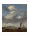 View of Beverwijk from the Wijkermeer, 1661 by Salomon van Ruisdael or Ruysdael