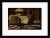 Still Life with Cheeses, Almonds and Pretzels, c.1615 by Clara Peeters