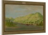 Father Hennepin leaving the Mississippi to Join la Salle, May 8th 1680, 1847-48 by George Catlin