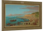 The Griffin Entering the Harbor at Mackinaw, August 27th 1679, 1847-48 by George Catlin
