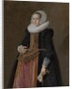 Portrait of Aletta Hanemans, 1625 by Frans Hals