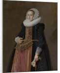 Portrait of Aletta Hanemans, 1625 by Frans Hals