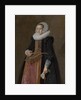 Portrait of Aletta Hanemans, 1625 by Frans Hals