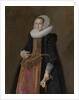 Portrait of Aletta Hanemans, 1625 by Frans Hals