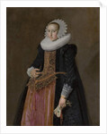 Portrait of Aletta Hanemans, 1625 by Frans Hals