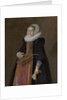 Portrait of Aletta Hanemans, 1625 by Frans Hals
