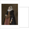 Portrait of Aletta Hanemans, 1625 by Frans Hals