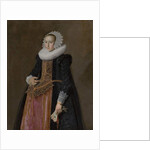 Portrait of Aletta Hanemans, 1625 by Frans Hals